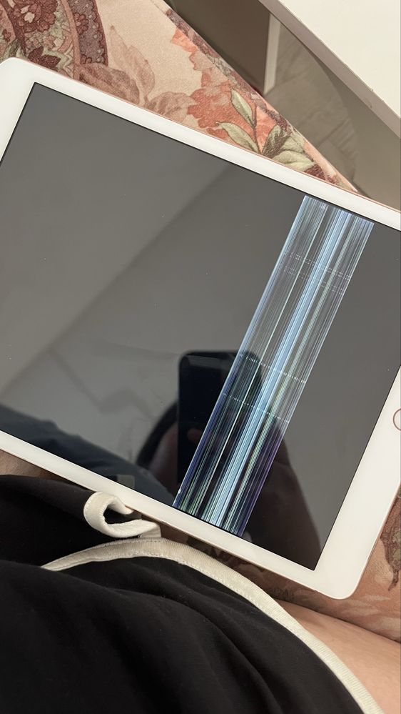 IPAD 8(А2270),экранда ақау бар.Айпад қосылады,сенсор жұмыс істейді.
