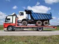 Transport utilaje Teleorman Tansport Camioane Combina Tractor Triler