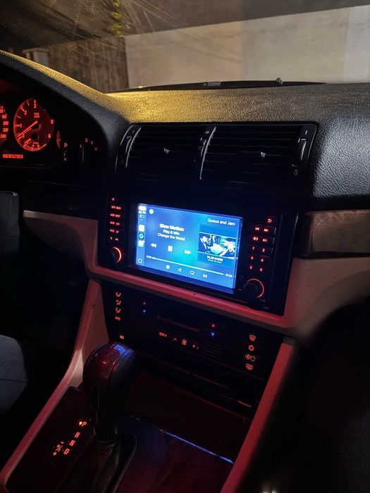 PROMOTIE - Navigatie GPS Android 15 BMW Seria 5 E39 X5 E53 - CarPlay