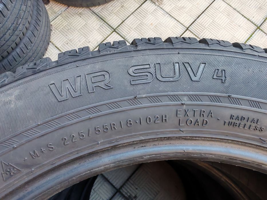 225 55 18,4buc iarnă Nokia,2021,6mm