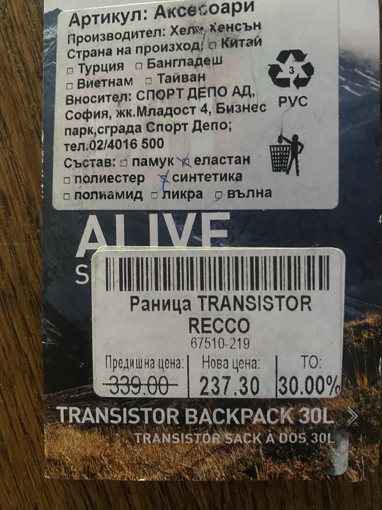 Раница Helly Hansen