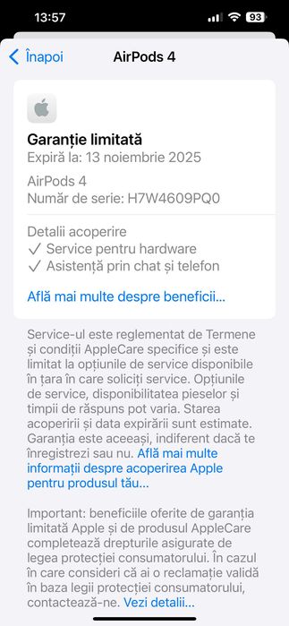 Carcasa Airpods 4 Originala Case Airpods 4