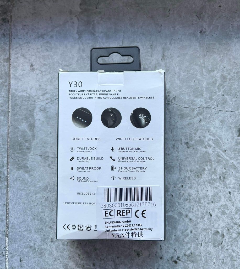 Căști Y30 Wireless Bluetooth fara fir *Noi