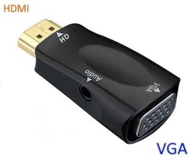 Конвертер hdmi to vga переходник адаптер новый