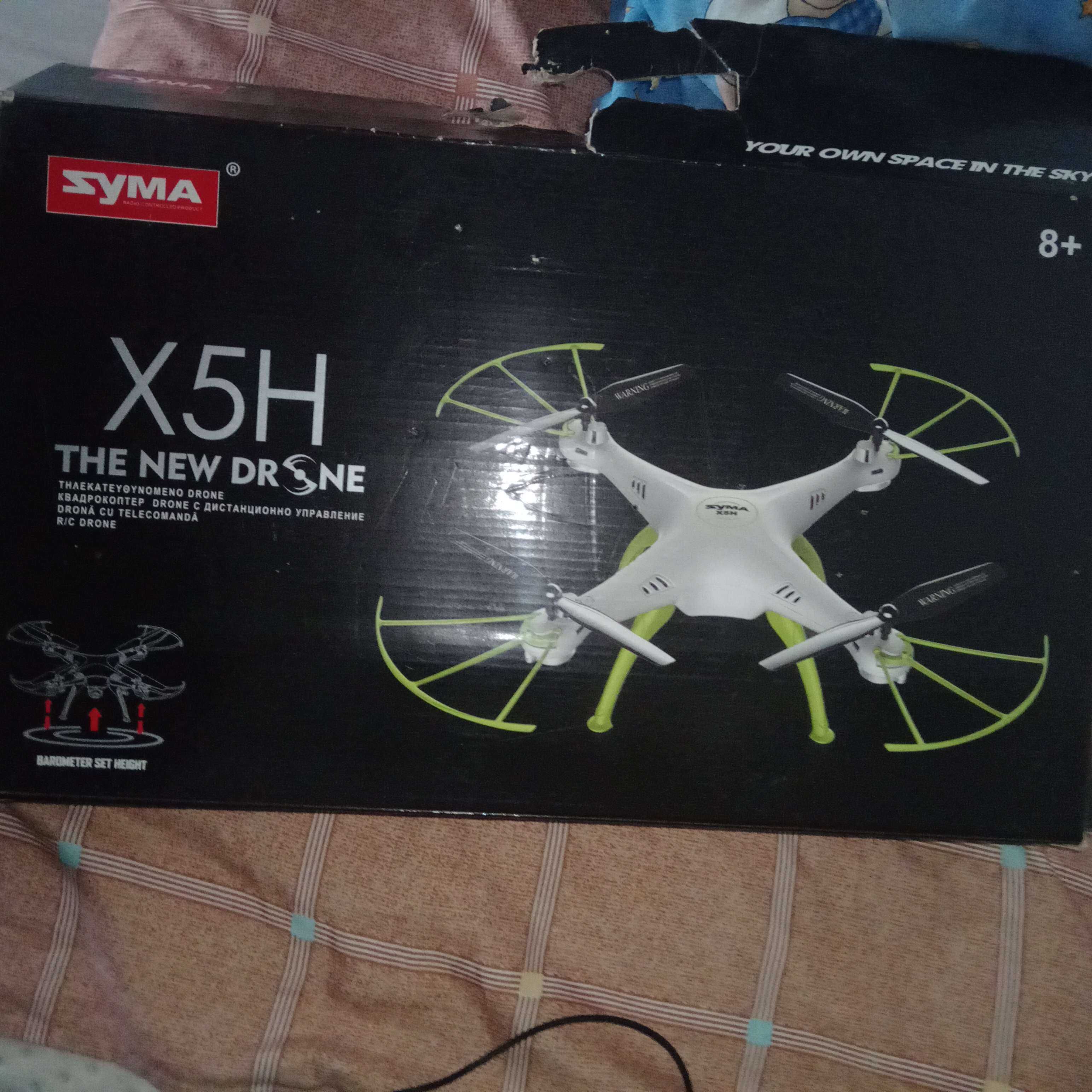 Drona RC X5HW, Syma, Camera FPV 0.3 Mpx, Wi-Fi, 2.4GHz