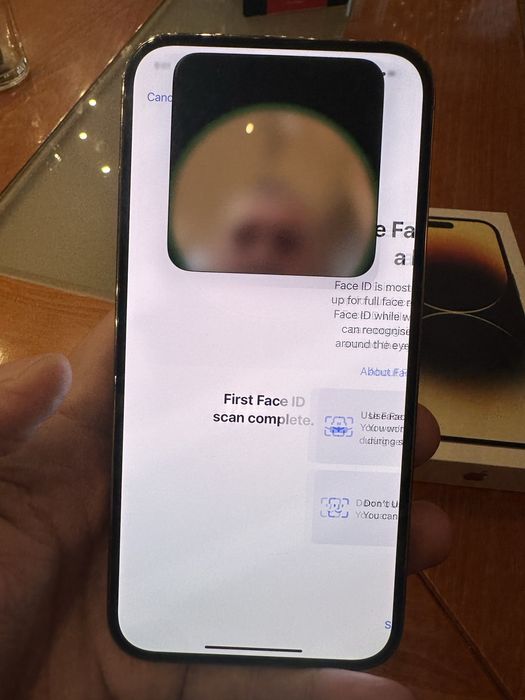 iPhone 14 Pro MAX 128GB GOLD с кутия и кабел 87% батерия