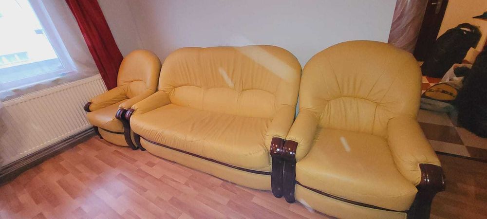 canapea extensibila + 2 fotolii