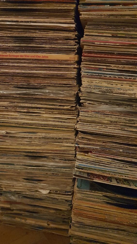 Discuri vinil/shellac din colectie de 2000 placi pick-up/gramofon NUME
