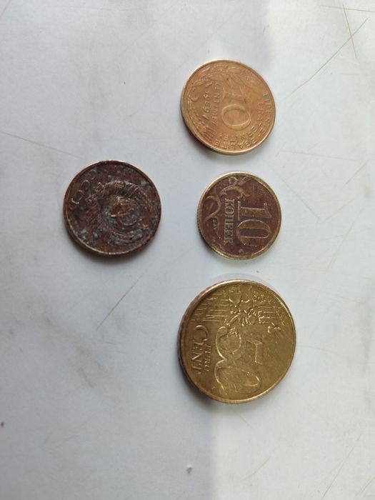 Продам монеты 50 cent 10 cent 10копеек СССР