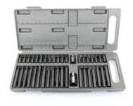 Trusa Set bit torx hex spline 41 piese scurte, lungi 1 2 3 8 (KD10219)