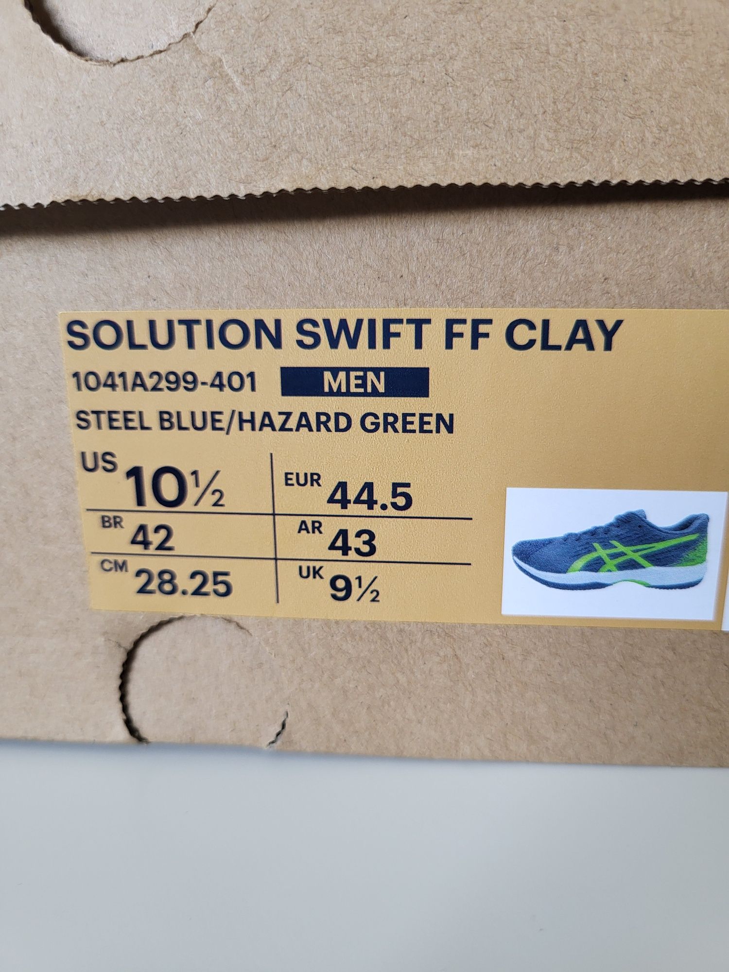 Asics Solution Swift FF Clay 44.5 Tennis