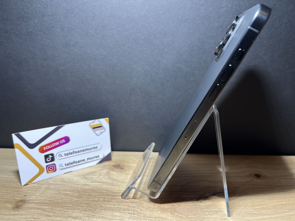 Iphone 15 Pro Max 256Gb Negru 24 luni garantie Telefoane Mures