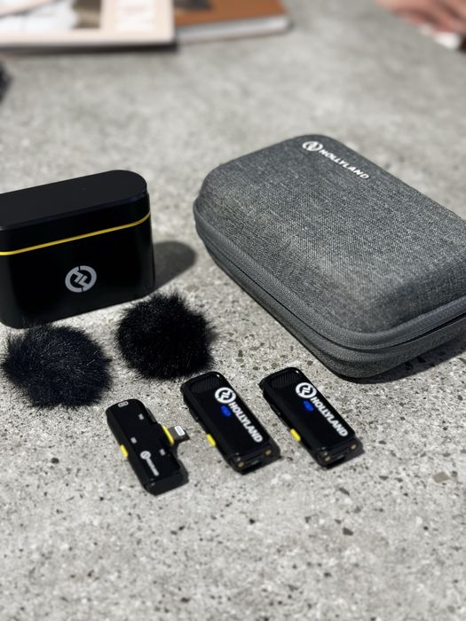 Hollyland петлички, lightning разъем Lark C1 DUO