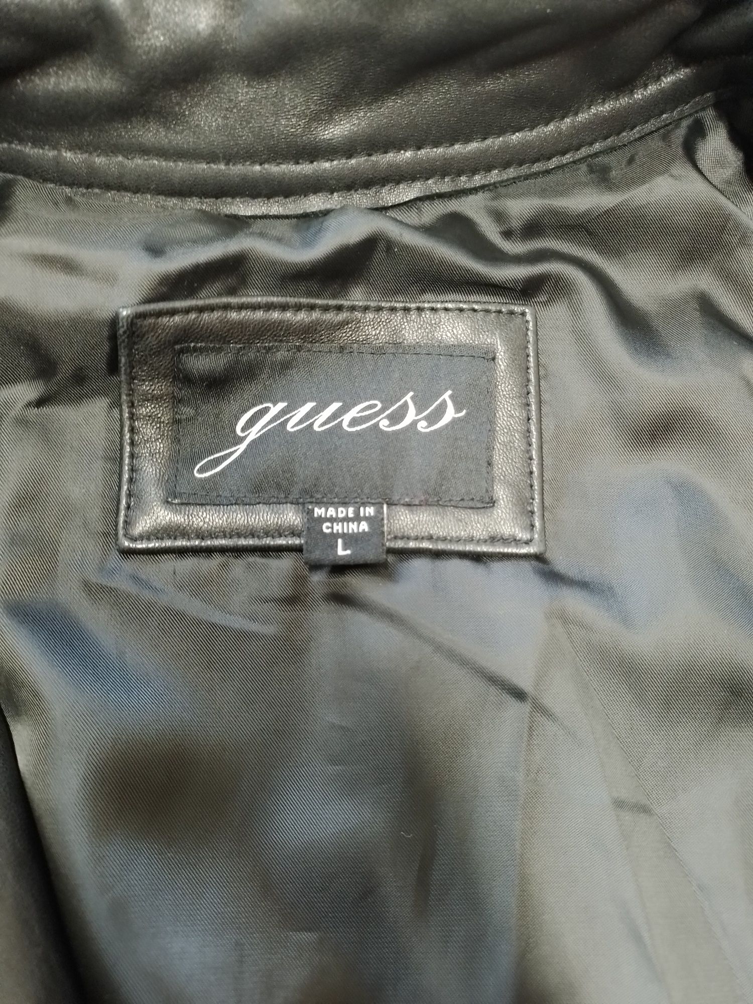 Geaca de piele Guess