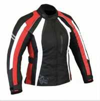 Geaca moto textil SM Lady Ana Red-White-Black marimi S, M, L, XL Noua!