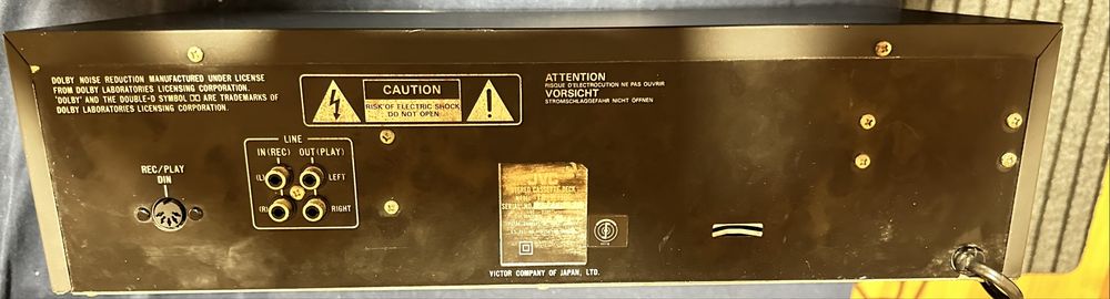 Deck dublu JVC TD-W110 superb!