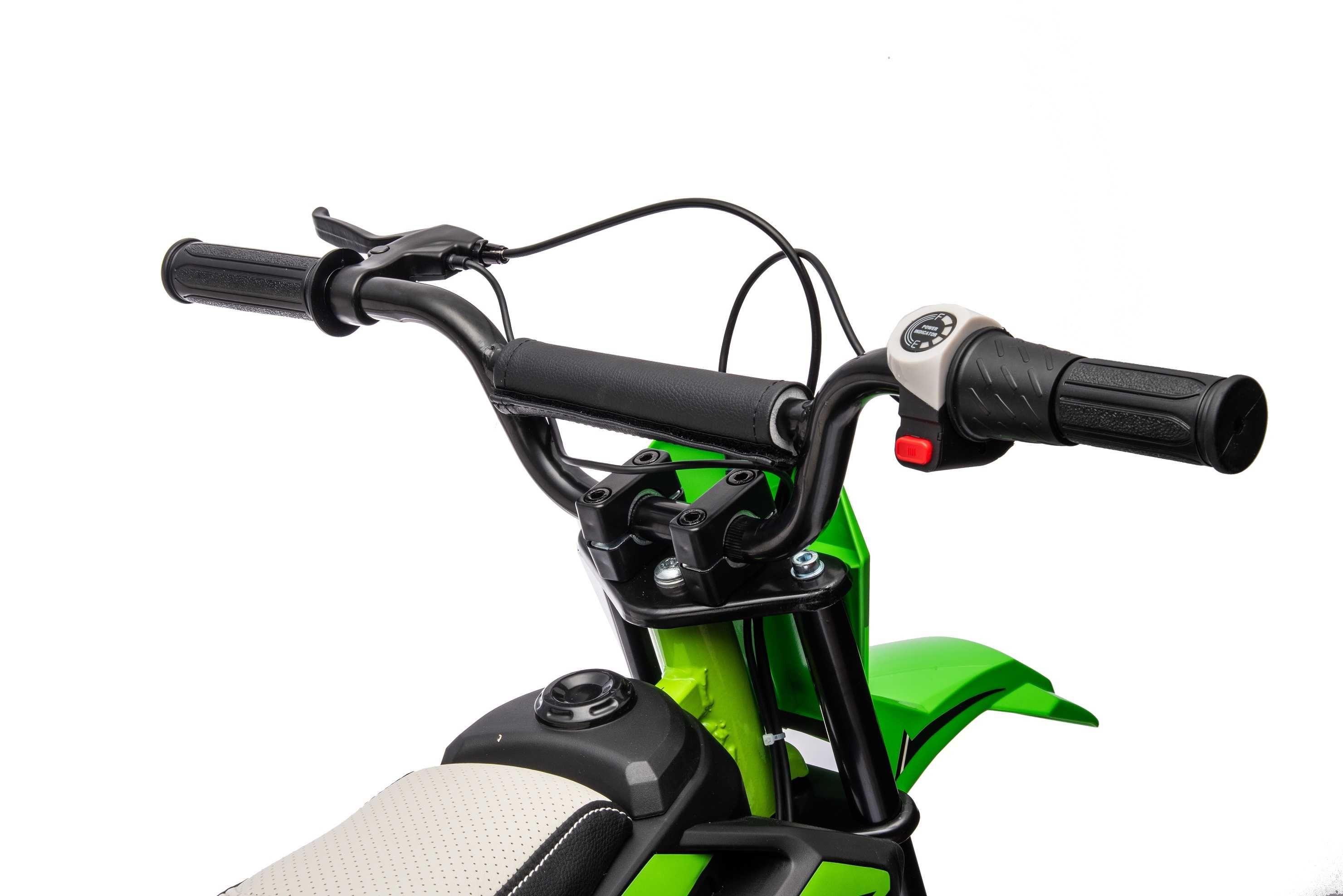 Motocicleta electrica, Kinderauto Enduro 250W 24V, culoare Albastru