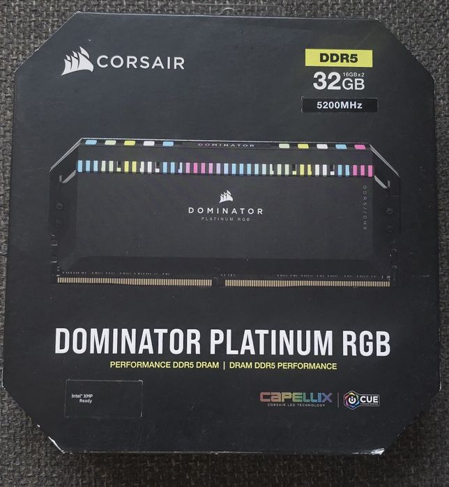 RAM 32GB DDr5 5200MHz Corsair Dominator Platinum RGB