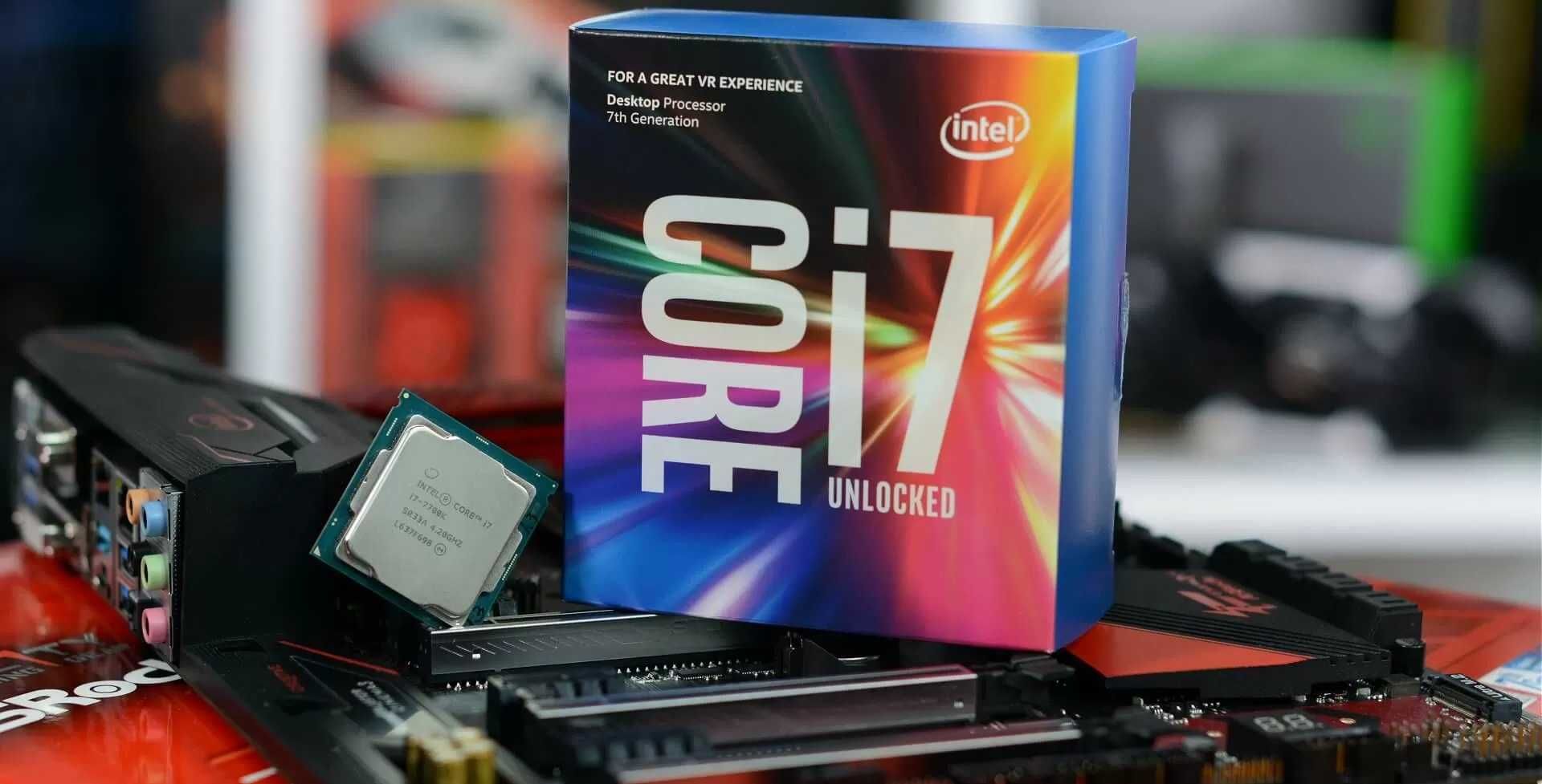 Процесор CPU Intel i7 7700K 4.20 до 4.50 GHz LGA 1151 OVERCLOCK