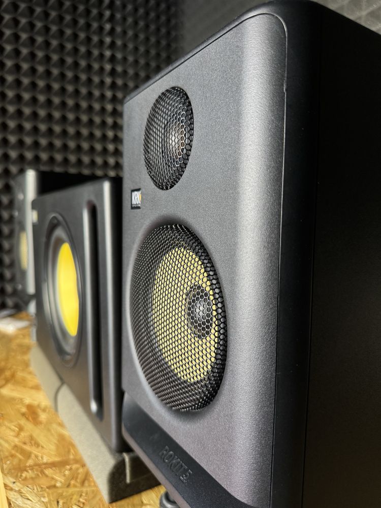 KRK Rokit RP5 G5 + KRK S8 Active Studio Subwoofer