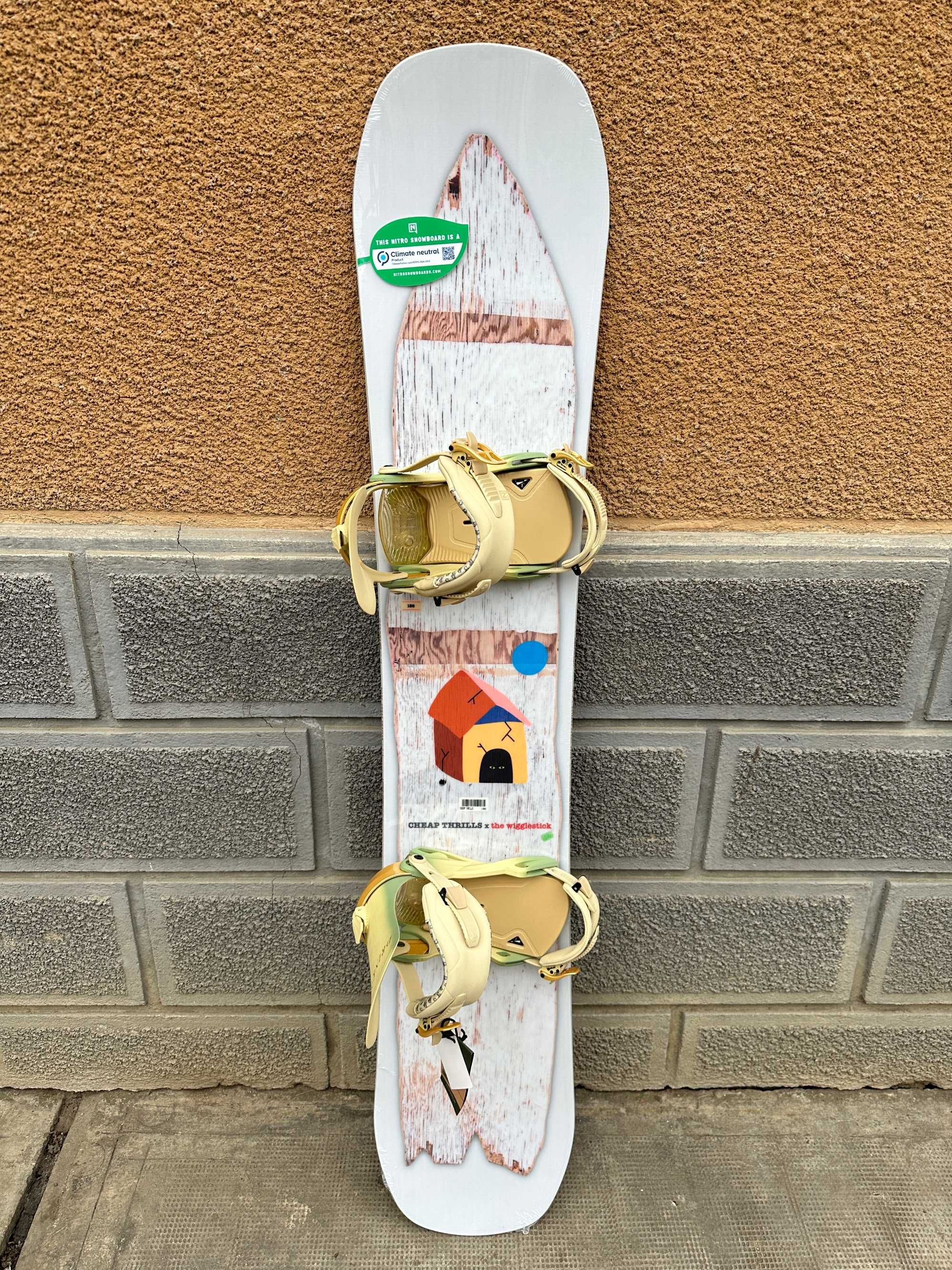 placa noua snowboard nitro cheap thrills rental L155cm