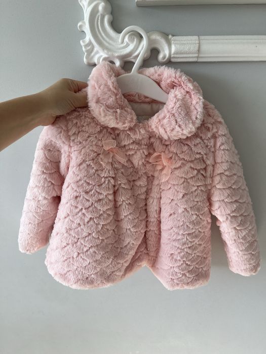 Розово палто 86 размер