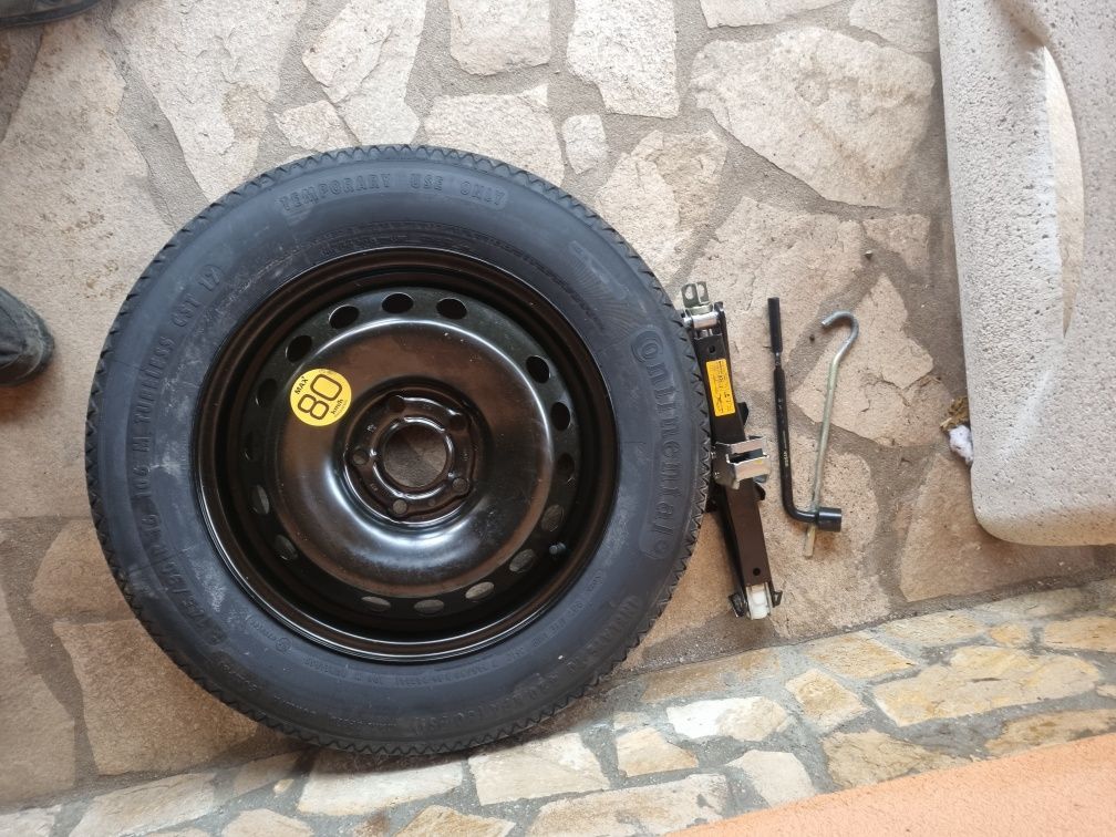 Резервна гума патерица за Nissan Qashkai Nissan Djyk 145/90/16