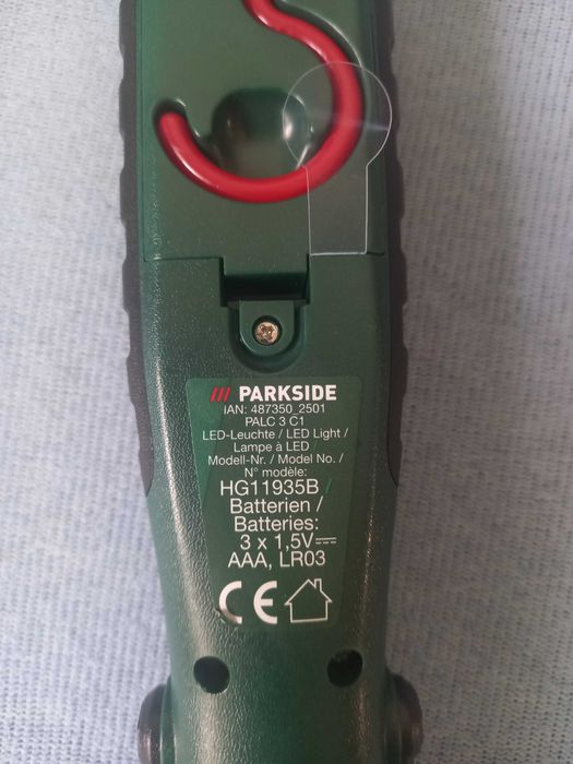 lanterna portabila led parkside