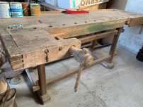 Banc de tamplarie vechi