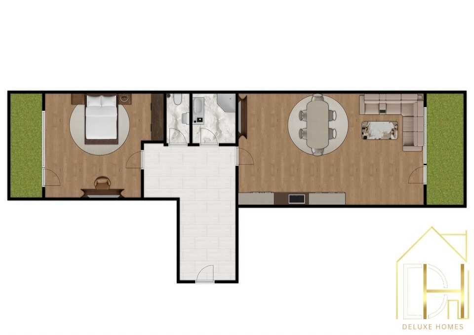 Ексклузивно! Двустаен - кв. Гагарин с АКТ 16!