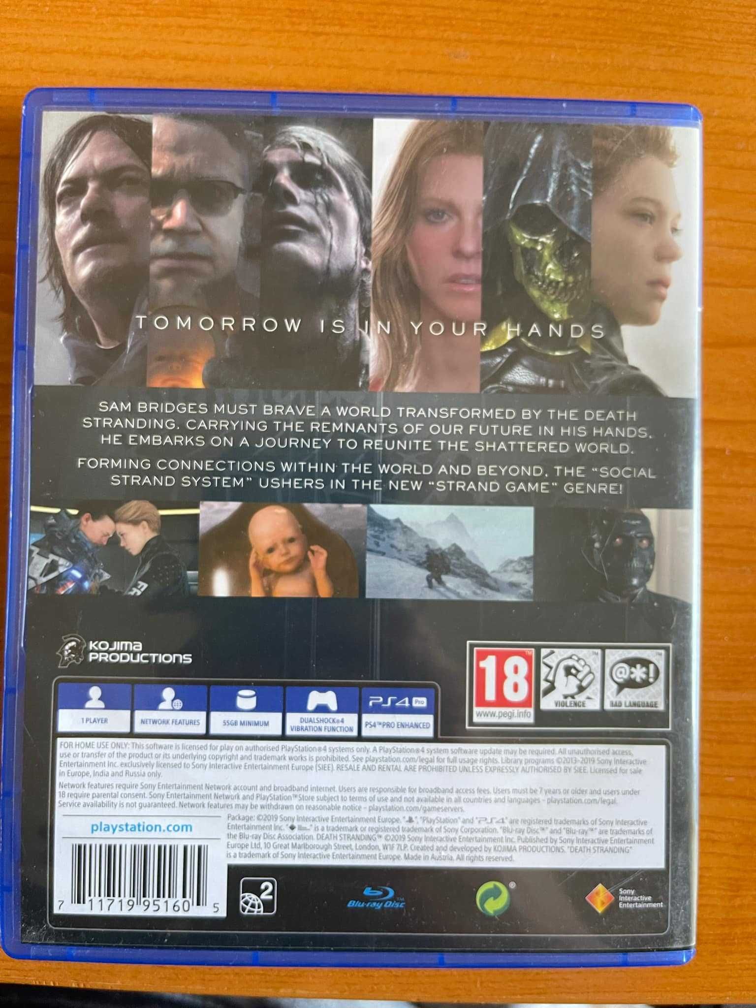 PS4 игри Death Stranding, Fallout 76, Uncharted lost legacy