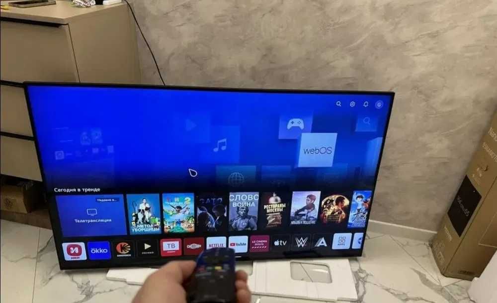 Телевизор LG 65 4K Smart Webos TV 20% скидка бонус кронштейн
