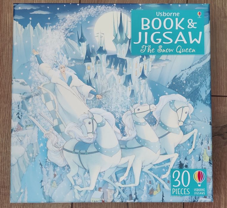 Pachet de 2 seturi Book&Jigsaw puzzle noi, 30 piese