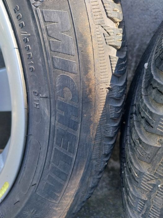 Оригинални Алуминиени джанти 16 Гуми Michelin Alpin 5 ET34 7J БМВ/BMW