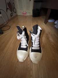 Rick Owens Drkshdw abstract jumbo laces