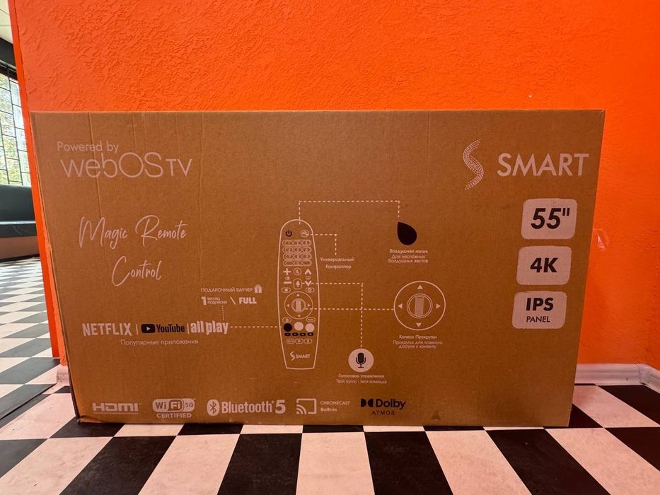 Продается телевизор SMART TV 55