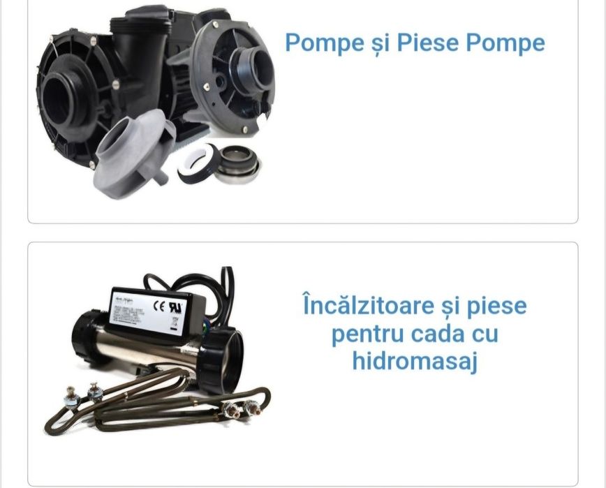 Piese pentru hot tub-jacuzzi-cibar