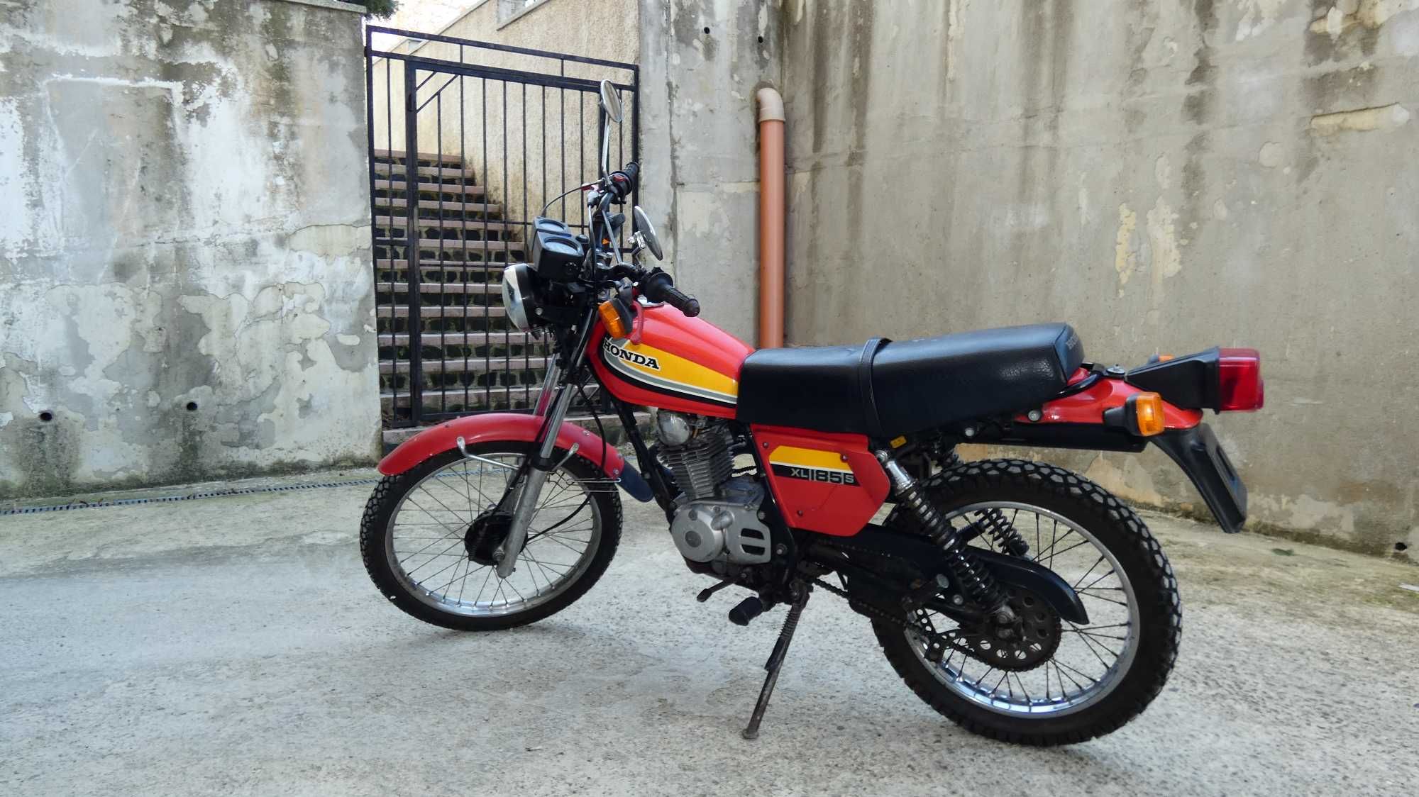 Ретро мотор Honda XL185s 1978г