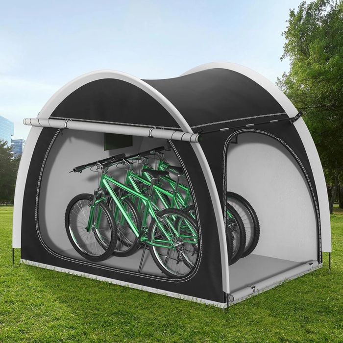 Cort portabil tip garaj pentru biciclete - Nou