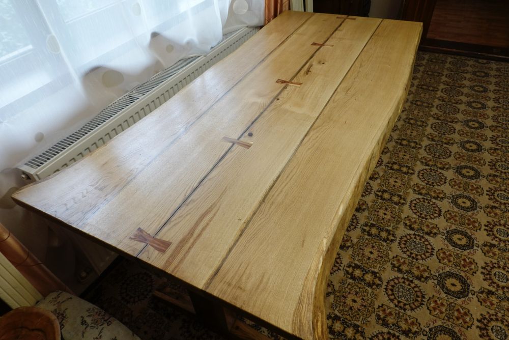 Blat din lemn masiv de stejar