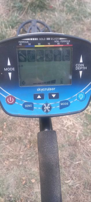 Металдетектор с дискриминация метали 9 волта батерии