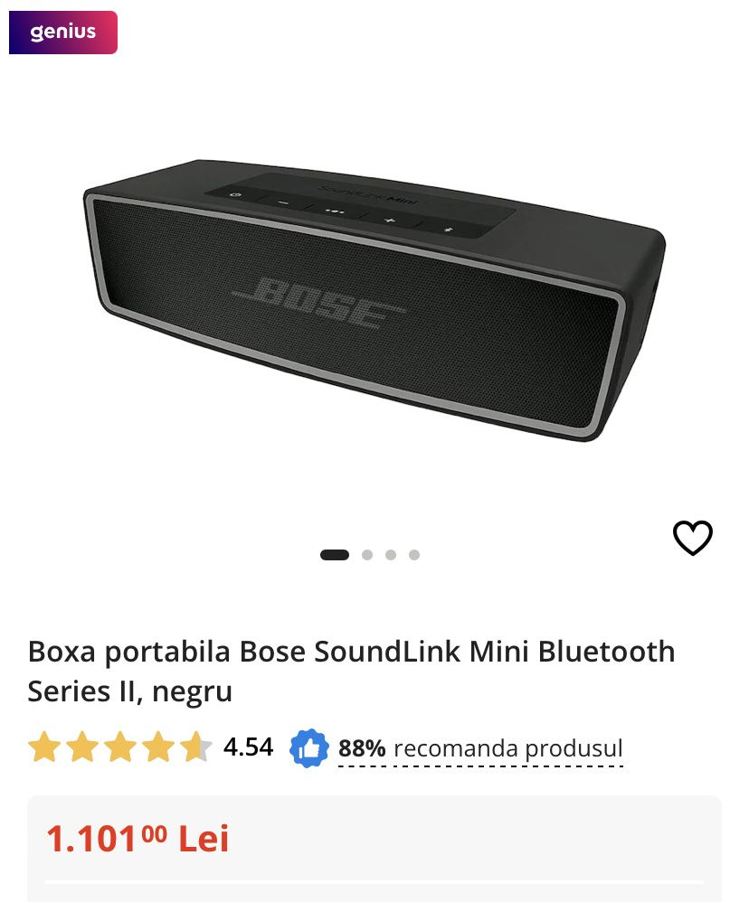 Bose Soundlink Mini II, special edition, 2023. Transport inclus