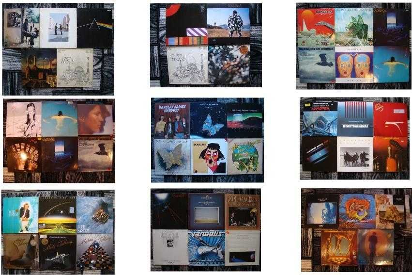 LP Vinil Jovi ELO Duran Madonna Supertramp Falco Chris Rea Wilde lot