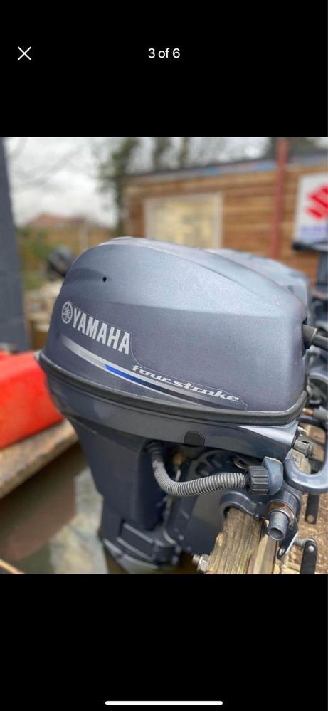 Barca cu motor yamaha