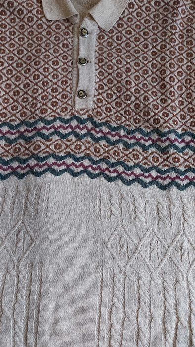 Мъжки вълнен пуловер