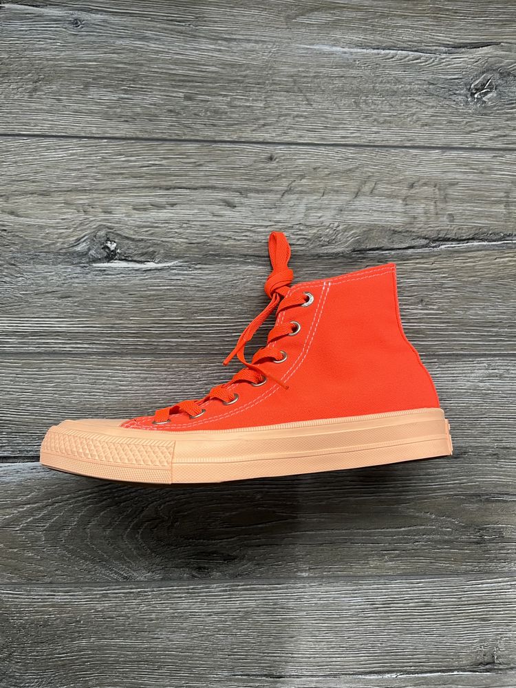 Converse Chuck Taylor All Star II Hi 'Orange', marime 37.5