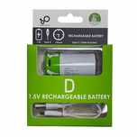 Акумулаторна Батерия 1.5V D USB Li-ion Акумулаторни D Батерии LR20