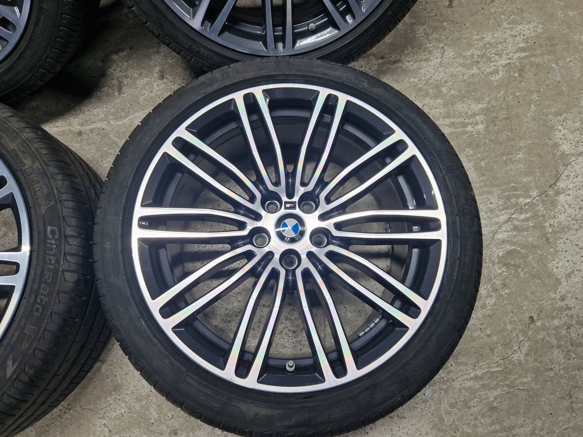 Roti BMW G30 G31 Style 664M Anvelope Pirelli 245/40/19 cu 275/35/19