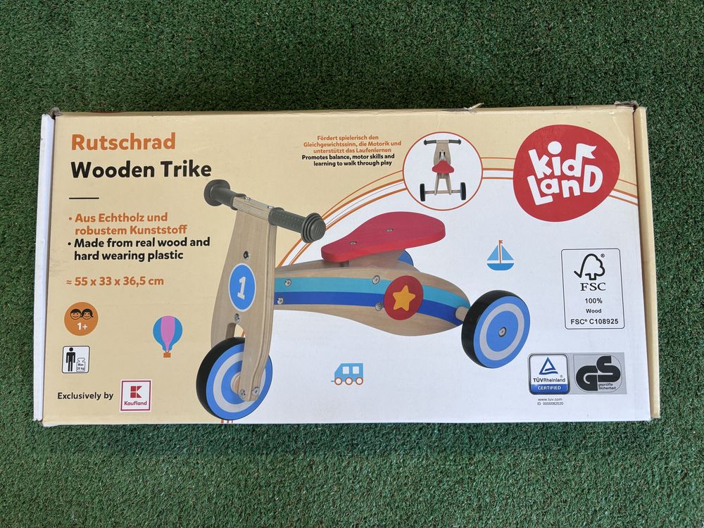 Дървено колело Kidland