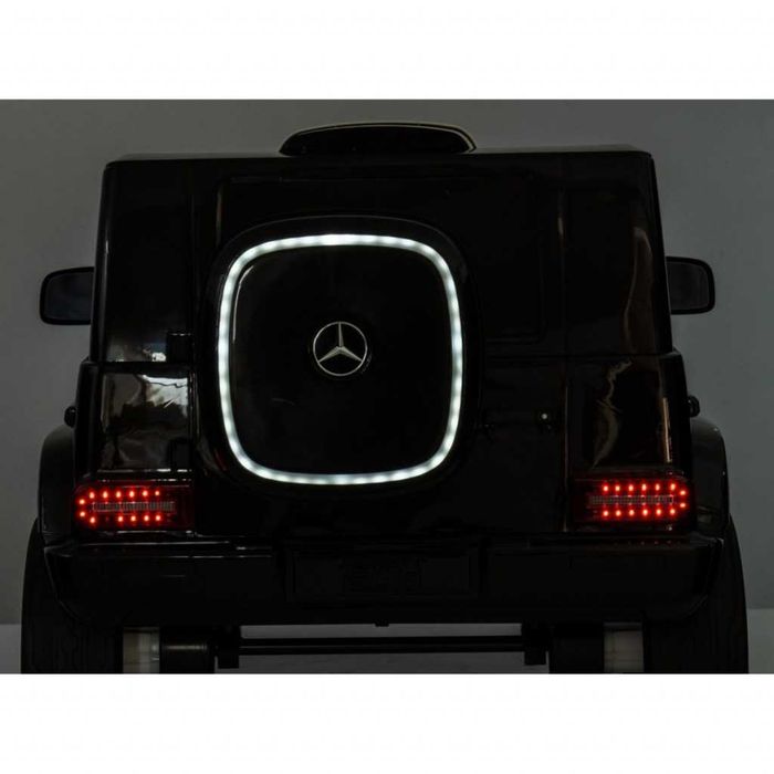 Акумулаторен джип Mercedes G-Class 12V с отварящи се врати меки гуми